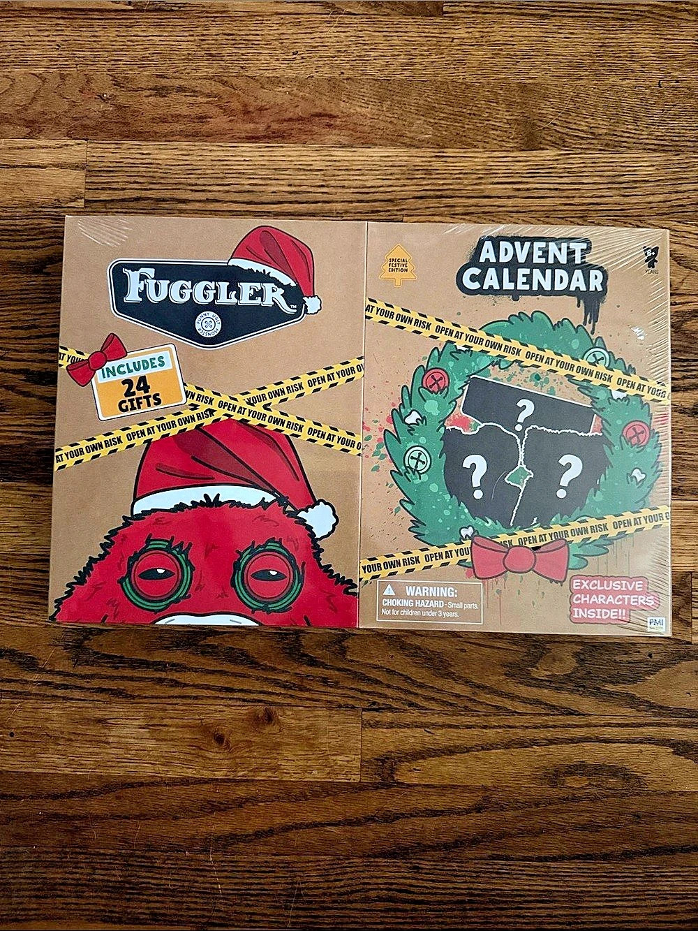 Fuggler Advent Calendar 24-Gift Holiday Countdown